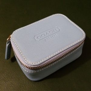 Coach Small Leather Pill/Toiletry Case